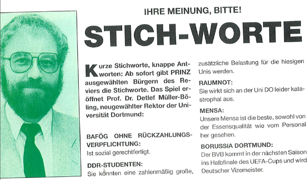 1990 Prinz Stichwort-Fragen