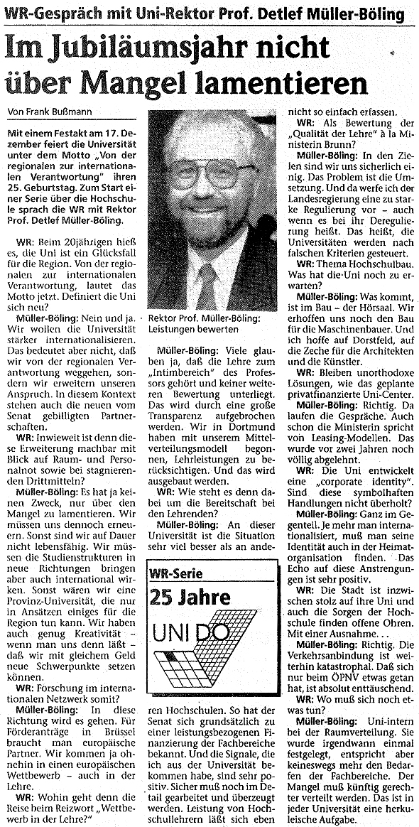 1993_11 WR Im Jubilaeumsjahr nicht ueber Mangel lamentieren