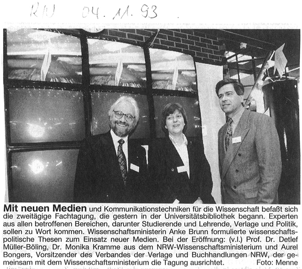 1993_11_04 RN Mit neuen Medien