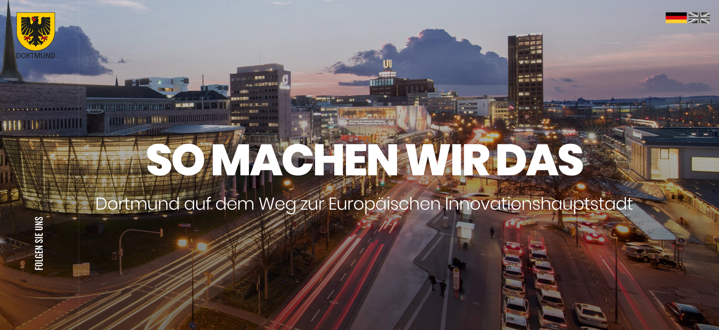 Dortmund Kandidat für Europäische Innovationshauptstadt