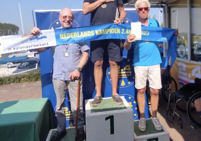 Auf dem Siegertreppchen